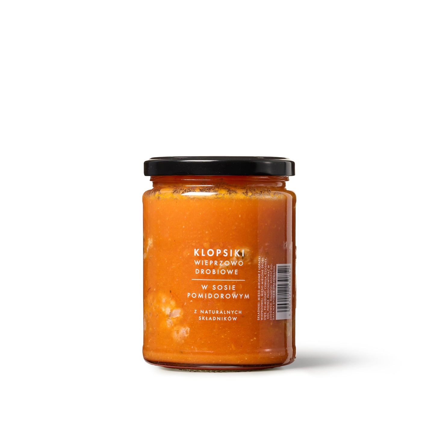 Klopsiki drobiowo wieprzowe w sosie pomidorowym