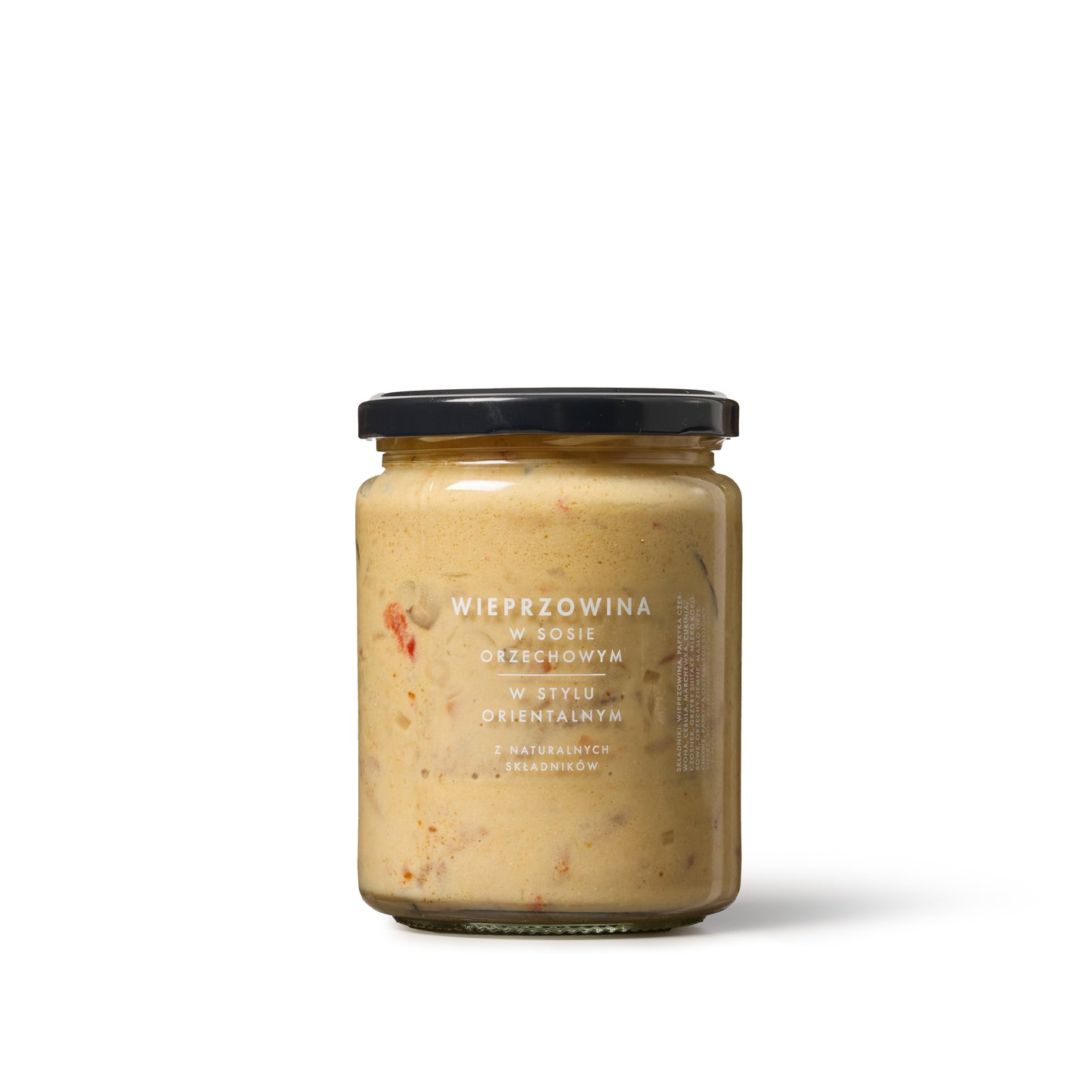 Wieprzowina w sosie orzechowym w stylu orientalnym