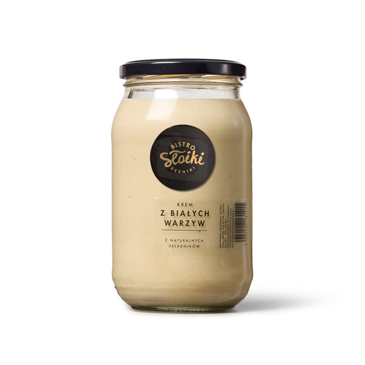 Krem z białych warzyw