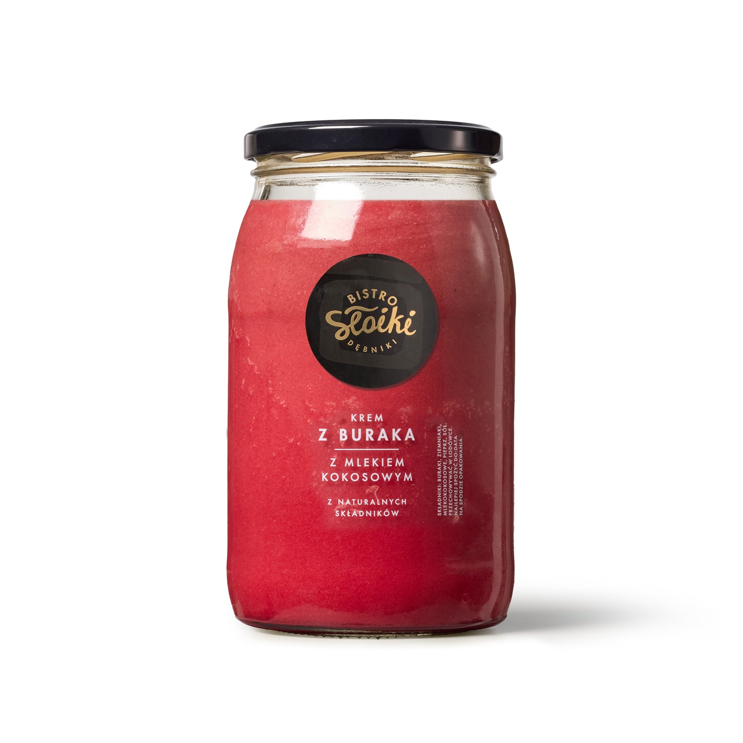 Krem z buraka z mlekiem kokosowym