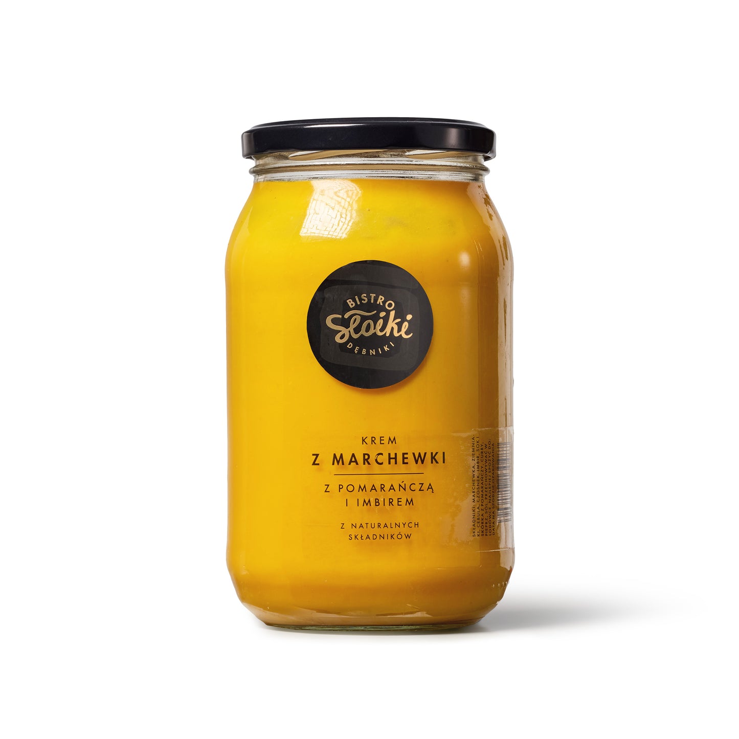 Krem z marchewki z pomarańczą i imbirem