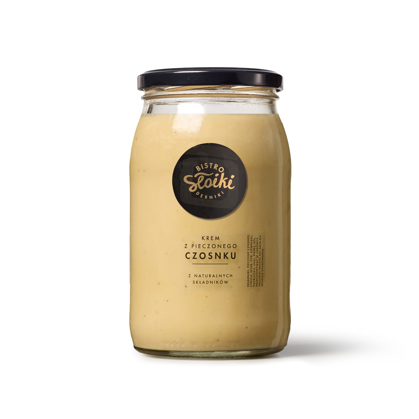 Krem z pieczonego czosnku