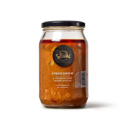 Strogonow z polędwiczek wieprzowych